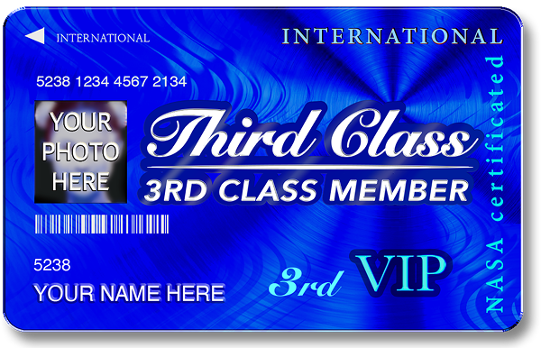 third-class citizen card